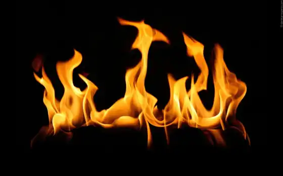 огонь, пламя, ожог, художественный