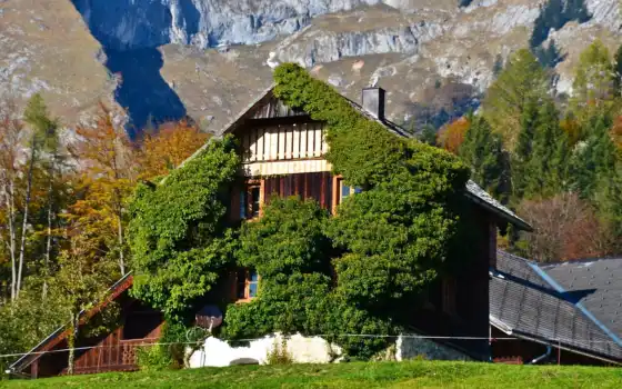 salzkamergut, house, austrian