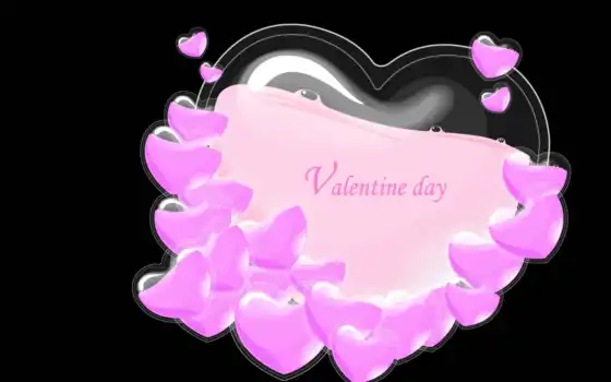love, valentine, ноутбук, розовый, день, mobile