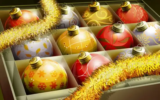 christmas, balls, украшения, игрушки, год, новый, desktop, ornaments, 