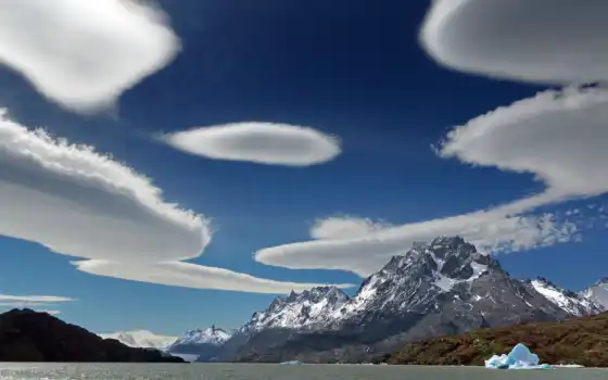 patagonia, chile, облако