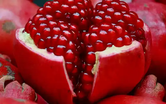 гранат, плод, fruits, природа, mobile, pomegranates, 