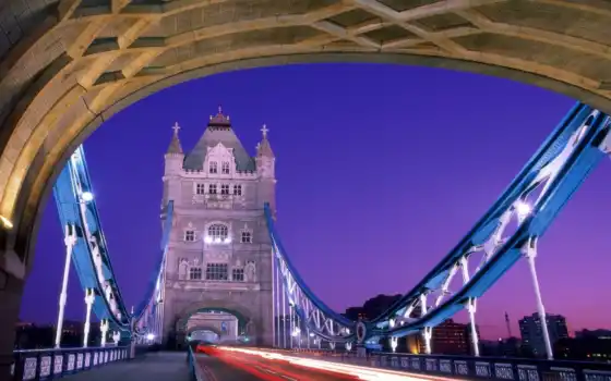 london, мост, башня, строения, лондона, 