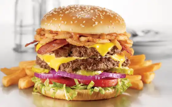 гамбургер, взгляд, лента, мясо, быстрый, фуд, кока, кокс,