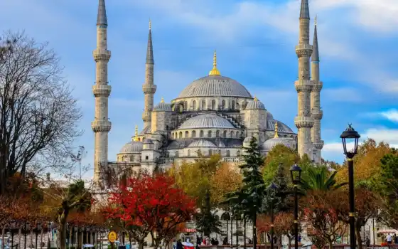 мечеть, ахмед, istanbul, султан, синяя, индейка, обои, моши, подсказка, мезкита, лучшие, азул, сетка,