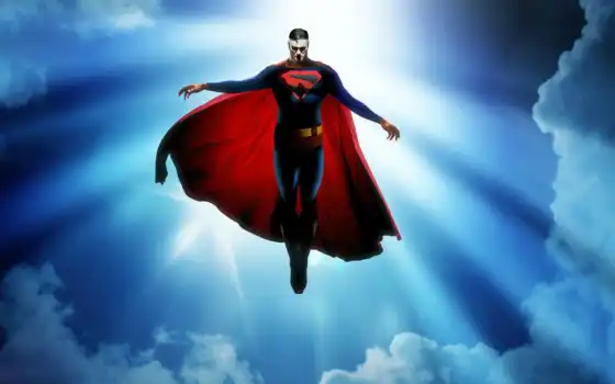 супермен, потрясающий, русский, муха, комиксы, супергера