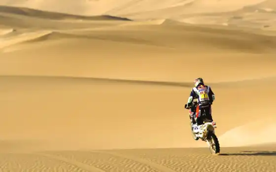 дакар, ралли, мотоцикл, песок, пустыня, раса,