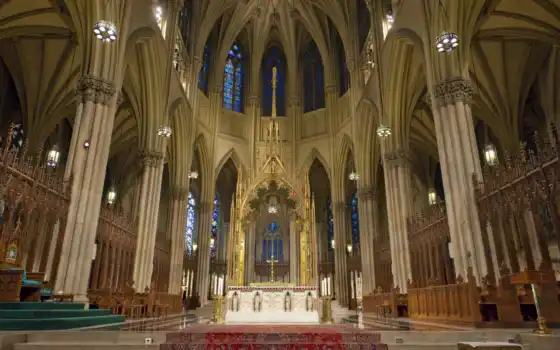 cathedral, патрик, new, york, саванна, 