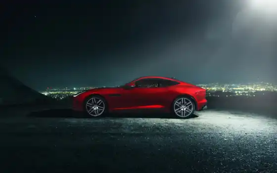 jaguar, автомобиль, роскошь, топ, автомобили, красный,