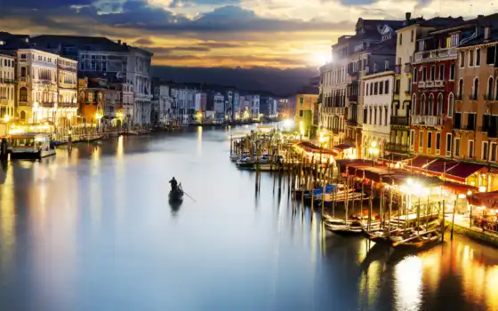 venice, город, italy, венецию, панорама, море, города, обзорная, рим, 