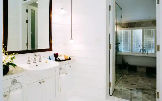 design, ванной, комната, нечто, комнаты, ванная, интерьер, стиль, 