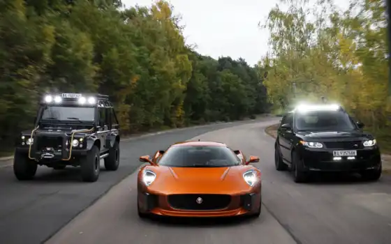 jaguar, spectre, rover, авто, pantalla