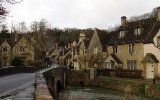 combe, castle, wiltshire, ук, cotswolds, stock, деревня, houses, footage, камень, 