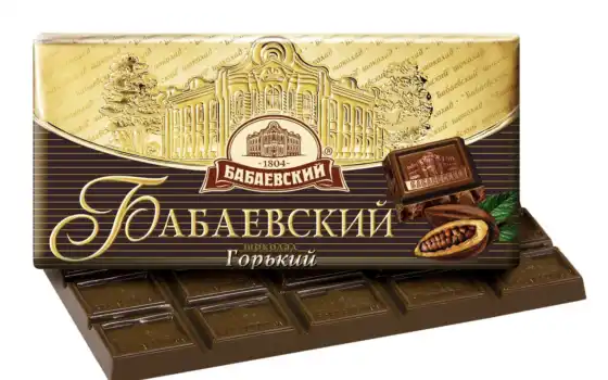 шоколад, бабаевский, темный, товарный,