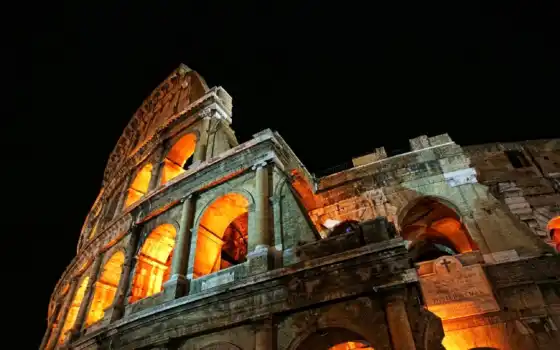 колизей, рим, italy, forum, roman
