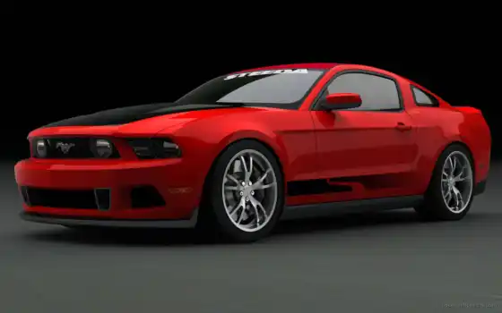 ford, mustang, red, shelby,