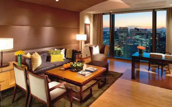 tokyo, mandarin, oriental, комната, hotel, design, 