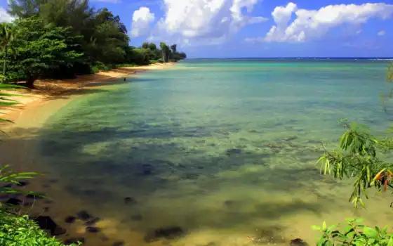 природа, пляж, пейзаж, Пуэрто-Рико
