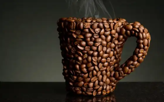 coffee, cup, кружка, خلفيات, зерна, кофейная, картинку, кофейные, abstract, 