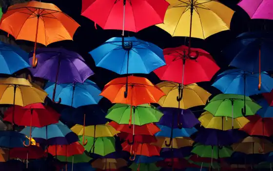 зонтик, regenschirme