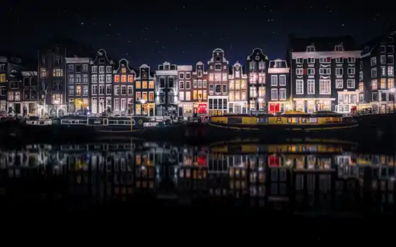 architecture, amsterdam, design, инженер, building, город, отражение