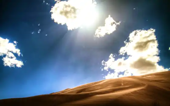зрелые, пустыня, песок, дюн, горячая, бархан, пейзаж