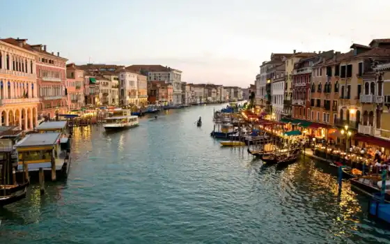 canal, grand, rialto, italian, картинка, venice, resort, nice, люкс, гавань, free