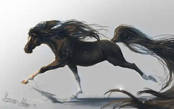 арта, лошадь