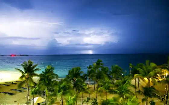 bahamas, paisaje, del, pintura, cielo, пулы, русские, zona, intertropical, крым,