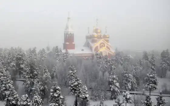 boreal, храм, winter