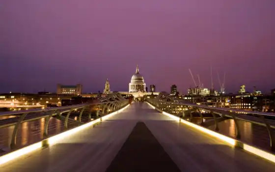 город, мост, london, millennium, everything, фотообои, 