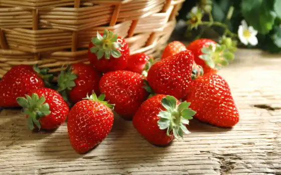 клубника, strawberries, fresh, ягодки, fotos, und, 