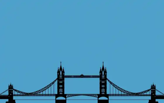 bridge, tower, london, уэрский, мост, та, лондон, англия, картинка, 