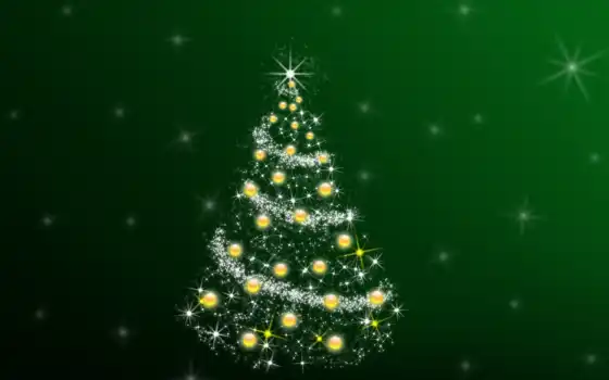 рождество, дерево, зеленый, иллюстрация, рабочий стол, вы, простой, дизайн, фотошоп, weihnachtsbaum, grüne, новый, веселый, учебник, год,