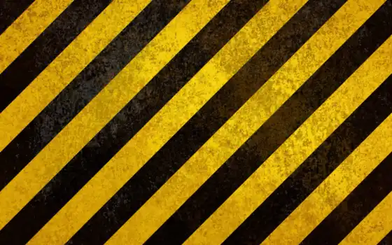 yellow, black, полосатый, construction, line, hazard, pattern, фото, текстура, plain