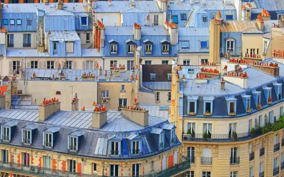 франция, house, крыша, окно, francii, париж