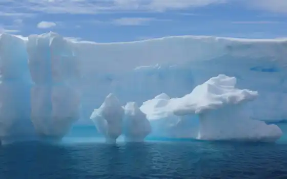 айсберг, океан, атлантический центр, юг, специализированный, агр, лед, северный, северный