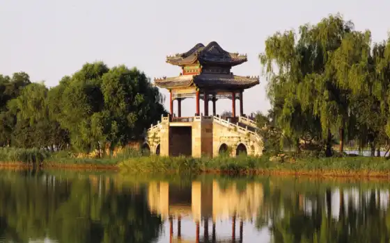 summer, beijing, дворец, west, bund, китаянка, architecture