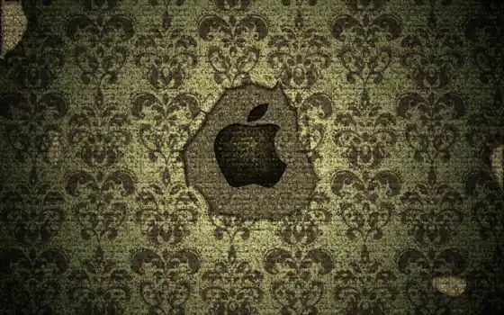 яблоко, логотип, пена,