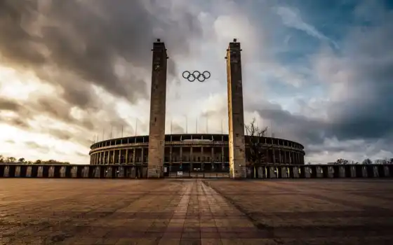 стадион, олимпийский, berlin