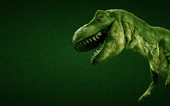 динозавр, зуб, пасть, хищник