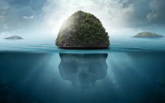 остров, секрет, автор