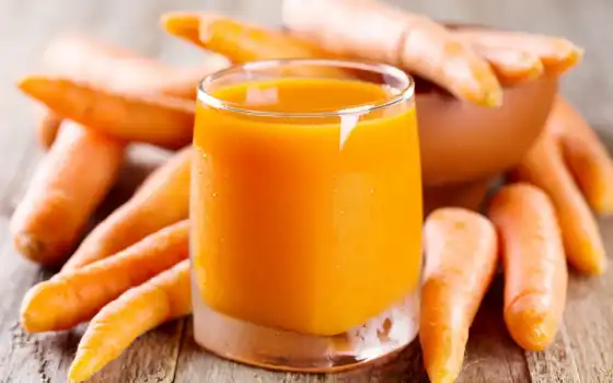 juice, морковь