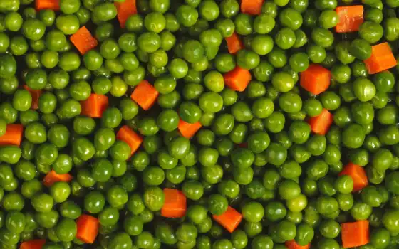peas, carrots, зелёный, еда, фрукты, композиций, фотографий, 