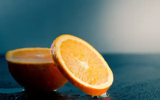 оранжевый, цитрус, плод