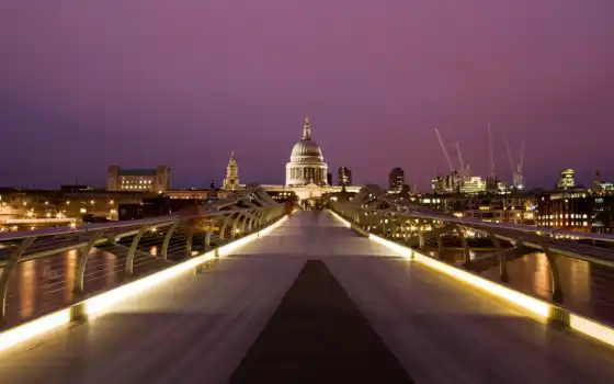 мост, пуль, тысячелетие, лондон, собор, нью