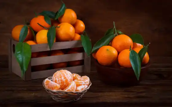 tangerine, коробка, деревянный, сравнить