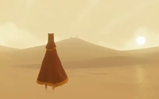 game, пустыня, journey