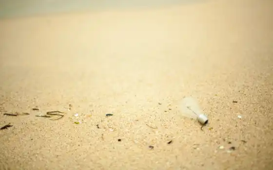 макро, песок, море, берег, пляж, лампочка, пенка, 