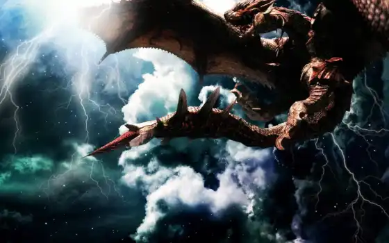 dragons, дракон, fonds, ecran, драконы, science, фантастика, images, creatures, 